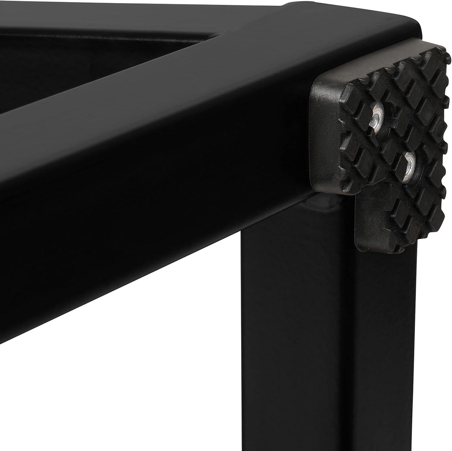 Retrospec Leap Plyo Box Jump Platforms for Home Gym Plyometric Jumping, Strength Training & Jump Box Exercise, 12″, 18″, 24″, 30″ and Full Set for Men and Women(Matte Black)