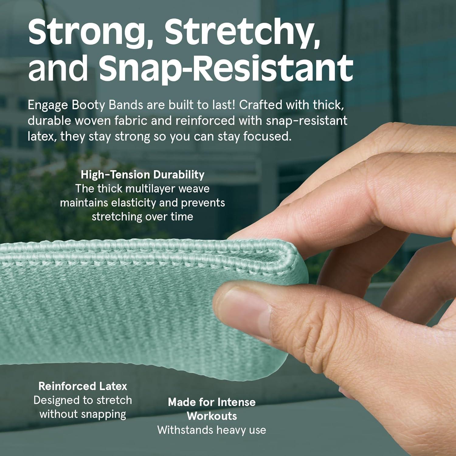 Retrospec Engage Resistance Booty Bands(Beach Bum)