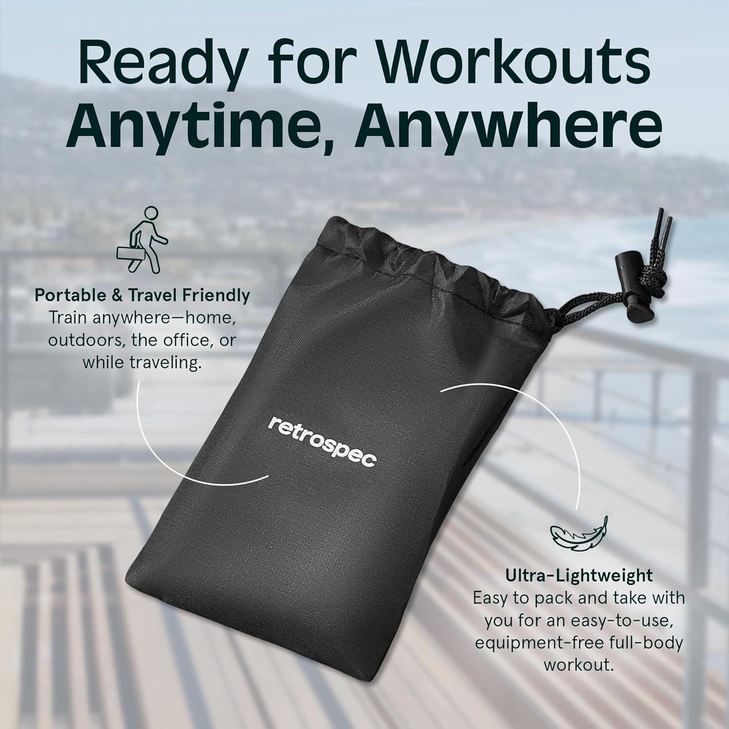 Retrospec Activate Resistance Loop Band Set for Working Out, Home Fitness, Toning, Stretching & Exercise – Lightweight & Portable for Men & Women(Smoothie)