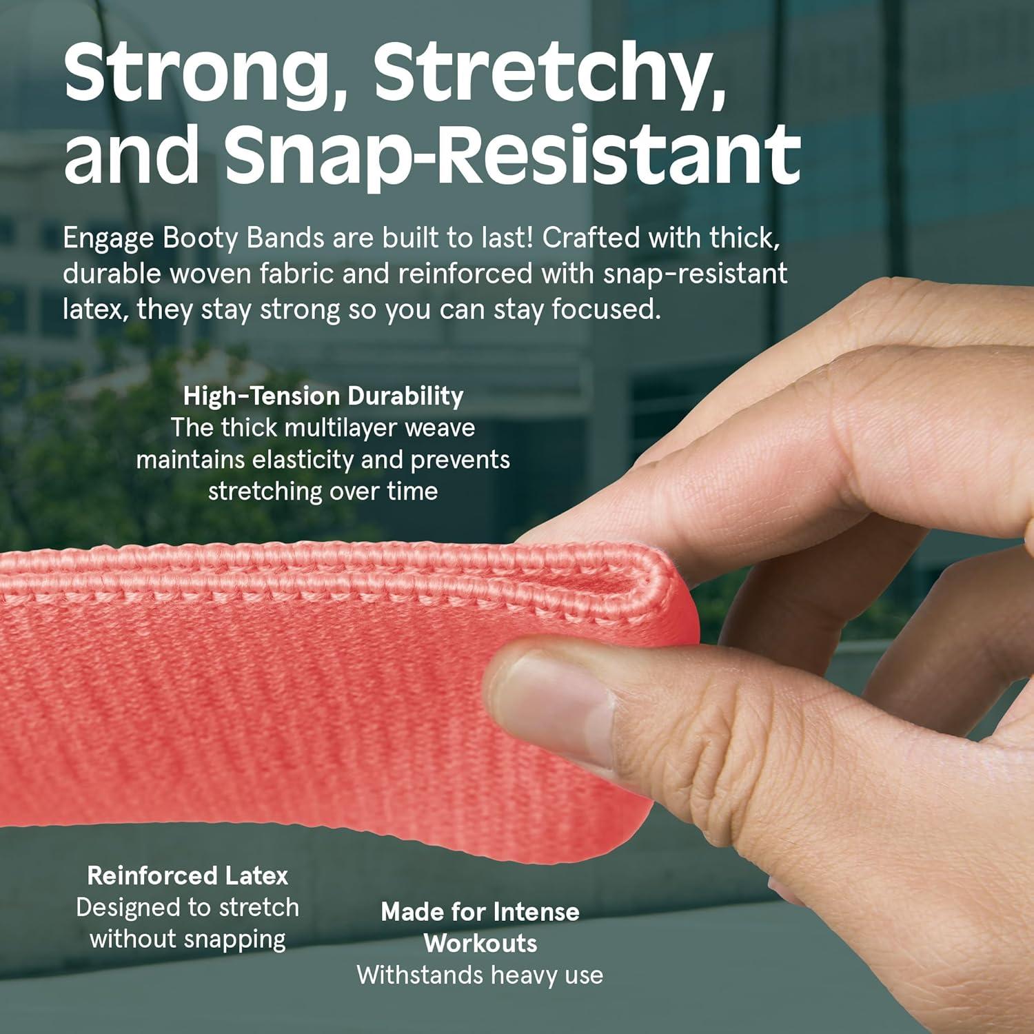 Retrospec Engage Resistance Booty Bands(Perfect Peach)