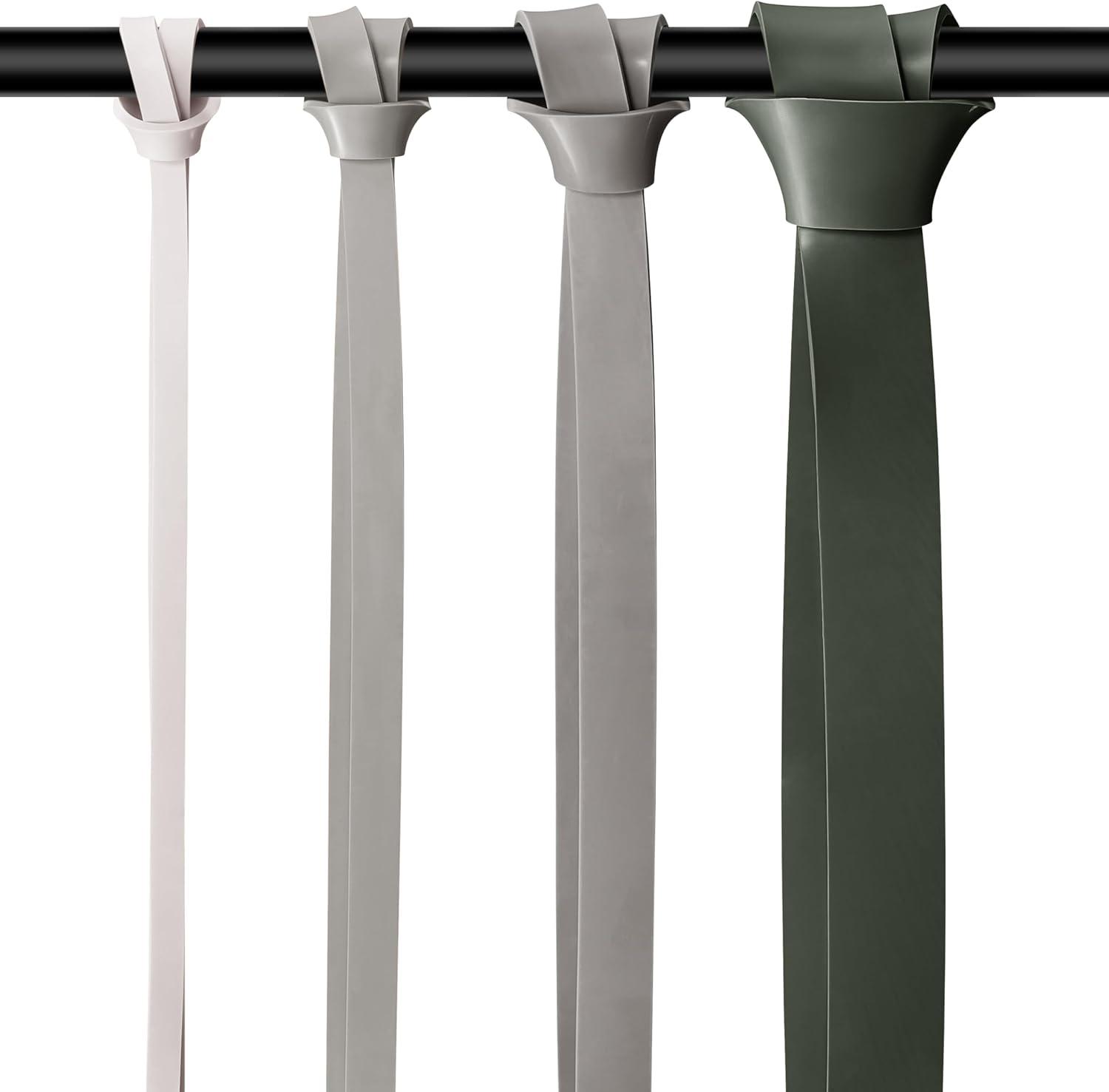 Retrospec Lift Resistance Pull Up Assistance Band Set for Working Out, Home Fitness, Toning, Stretching. Physical Therapy, Muscle Training & Exercise – Lightweight & Portable for Men & Women(Cobblestone)