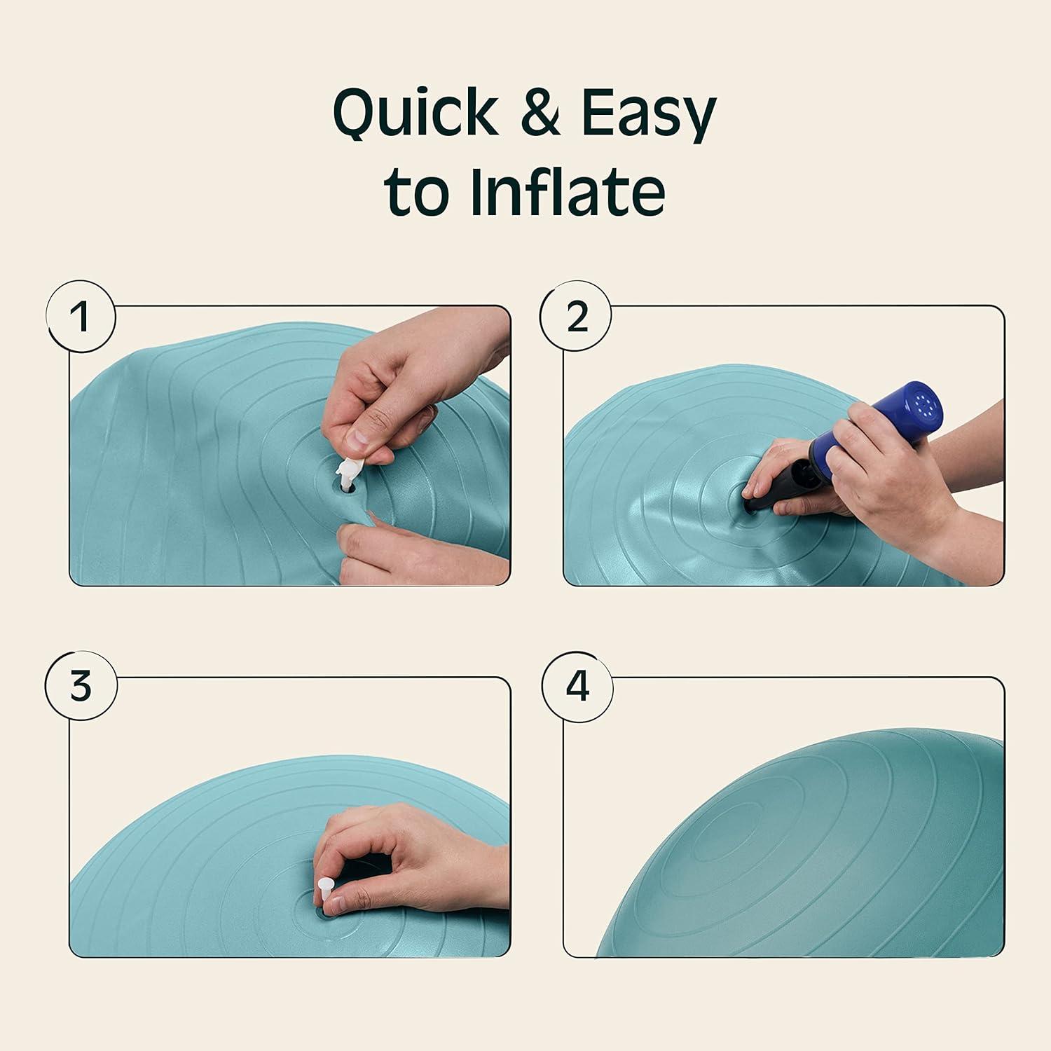 Retrospec Retrospec Luna Exercise Ball(Turquoise)