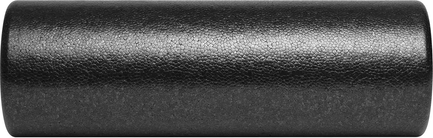 Retrospec Relief Foam Roller 18″ & 36″ High-Density EPP Extra Firm Round Foam Roller for Exercise, Massage Yoga, Pilates and Post Workout Muscle Recovery(Black)