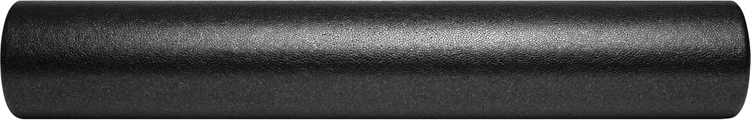 Retrospec Relief Foam Roller 18″ & 36″ High-Density EPP Extra Firm Round Foam Roller for Exercise, Massage Yoga, Pilates and Post Workout Muscle Recovery(Black)