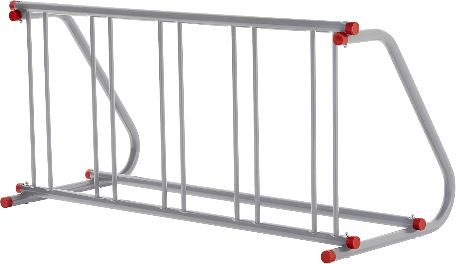 Retrospec Commercial Grid Bike Rack – Single & Double Sided – Bicycle Storage Stand for Garages, Stores, Schools & Universities Power Coated Steel | for Garages, for Stores, for Schools, for Universities(Silver)