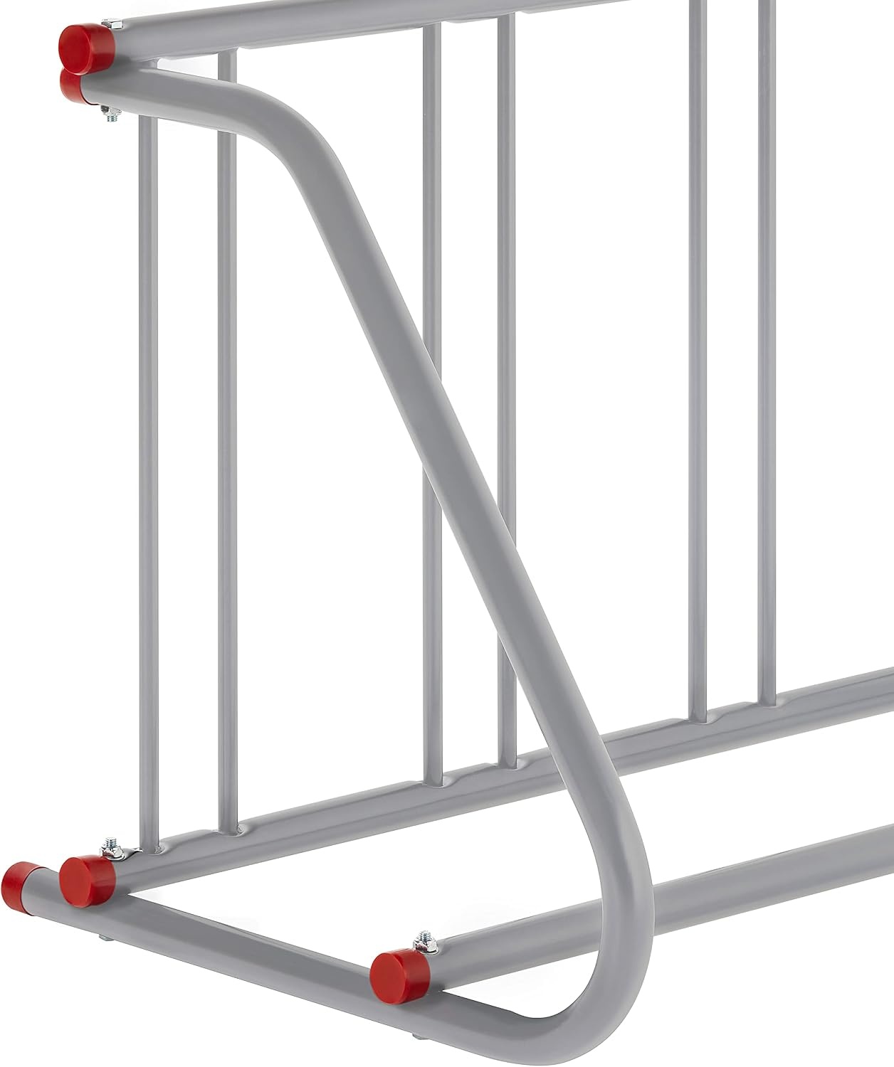 Retrospec Commercial Grid Bike Rack – Single & Double Sided – Bicycle Storage Stand for Garages, Stores, Schools & Universities Power Coated Steel | for Garages, for Stores, for Schools, for Universities(Silver)