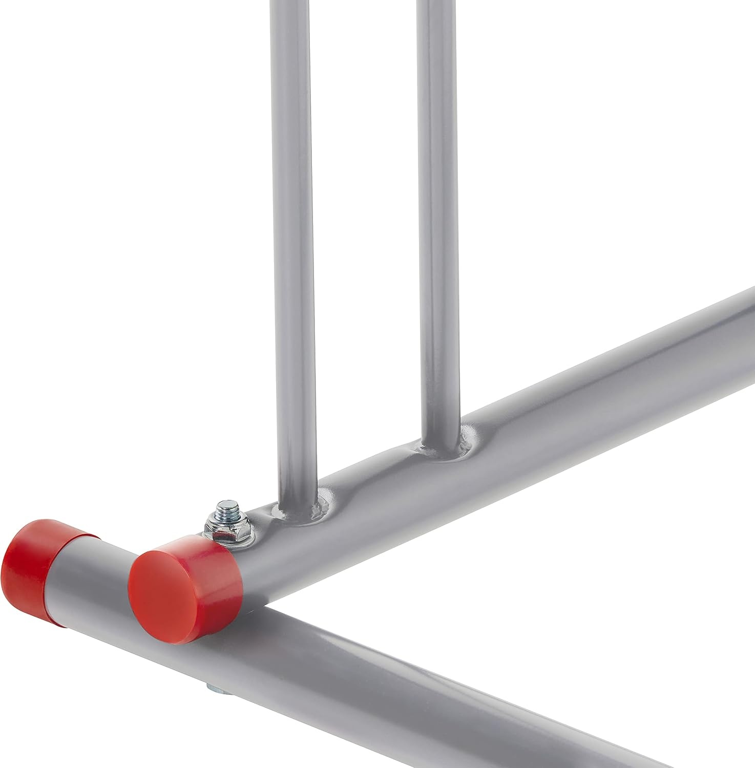 Retrospec Commercial Grid Bike Rack – Single & Double Sided – Bicycle Storage Stand for Garages, Stores, Schools & Universities Power Coated Steel | for Garages, for Stores, for Schools, for Universities(Silver)