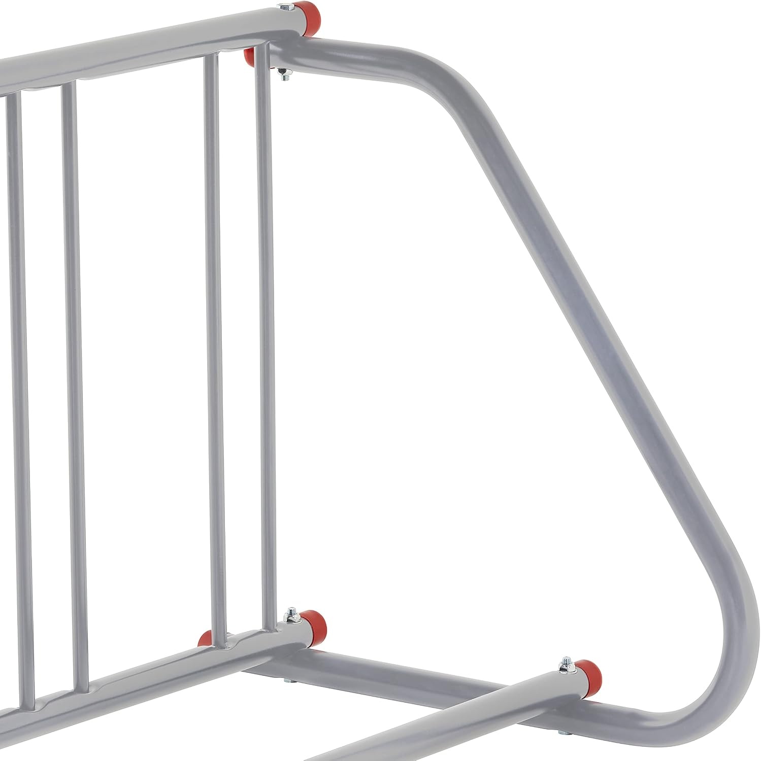 Retrospec Commercial Grid Bike Rack – Single & Double Sided – Bicycle Storage Stand for Garages, Stores, Schools & Universities Power Coated Steel | for Garages, for Stores, for Schools, for Universities(Silver)