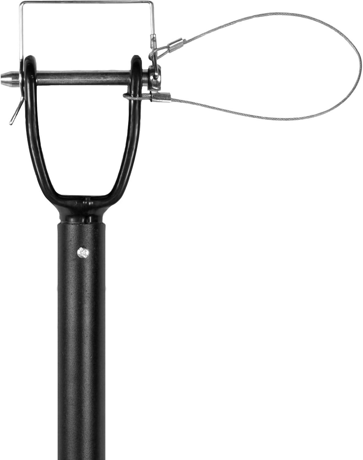 Retrospec Bike Rack Cross-Bar Adapter – Universal Top Tube Frame Mount for Car Racks – Adjustable 18-28in Bike Accessories for Step-Through & Suspension Frames – Tool-Free Installation, 45lb Capacity(Black)