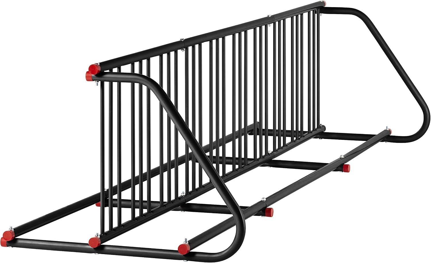 Retrospec Commercial Grid Bike Rack – Single & Double Sided – Bicycle Storage Stand for Garages, Stores, Schools & Universities Power Coated Steel | for Garages, for Stores, for Schools, for Universities(Black)
