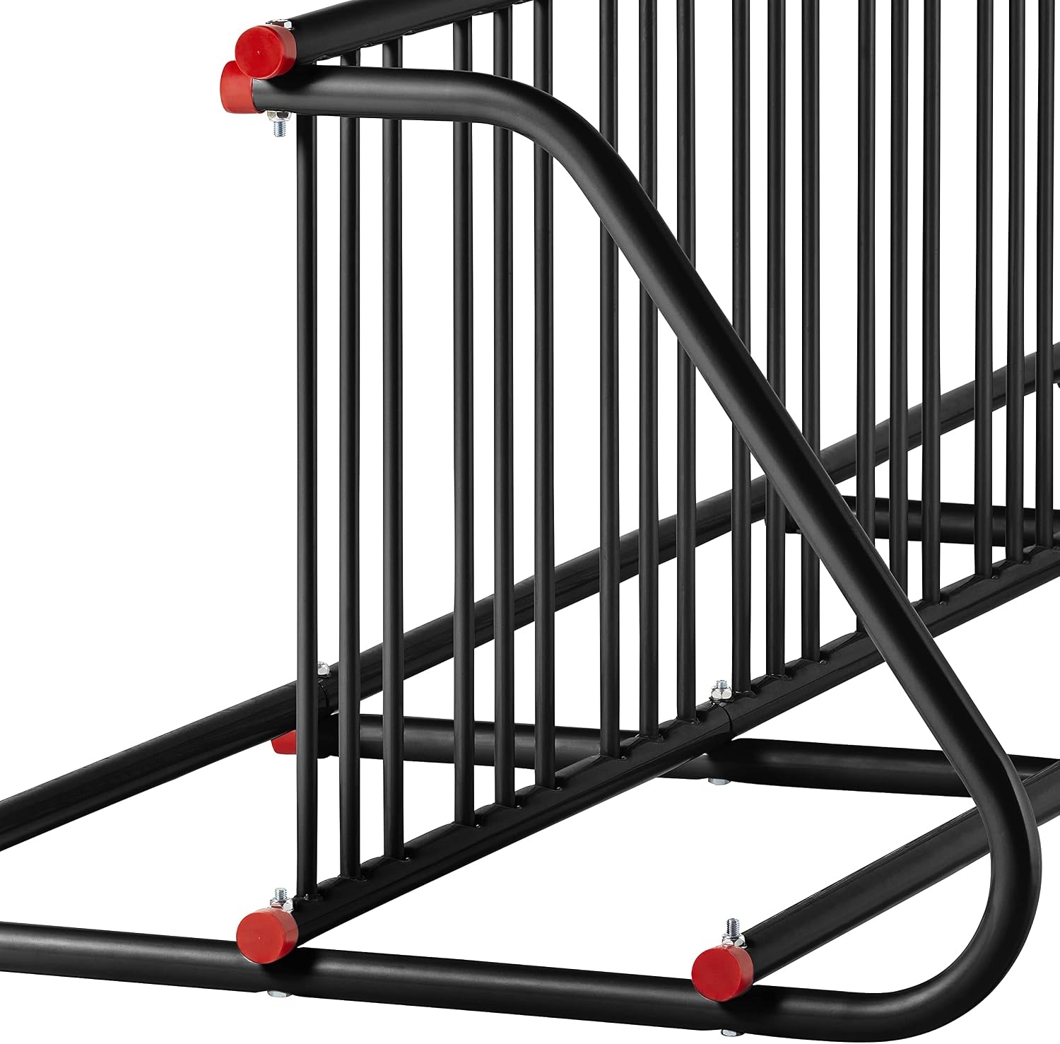 Retrospec Commercial Grid Bike Rack – Single & Double Sided – Bicycle Storage Stand for Garages, Stores, Schools & Universities Power Coated Steel | for Garages, for Stores, for Schools, for Universities(Black)