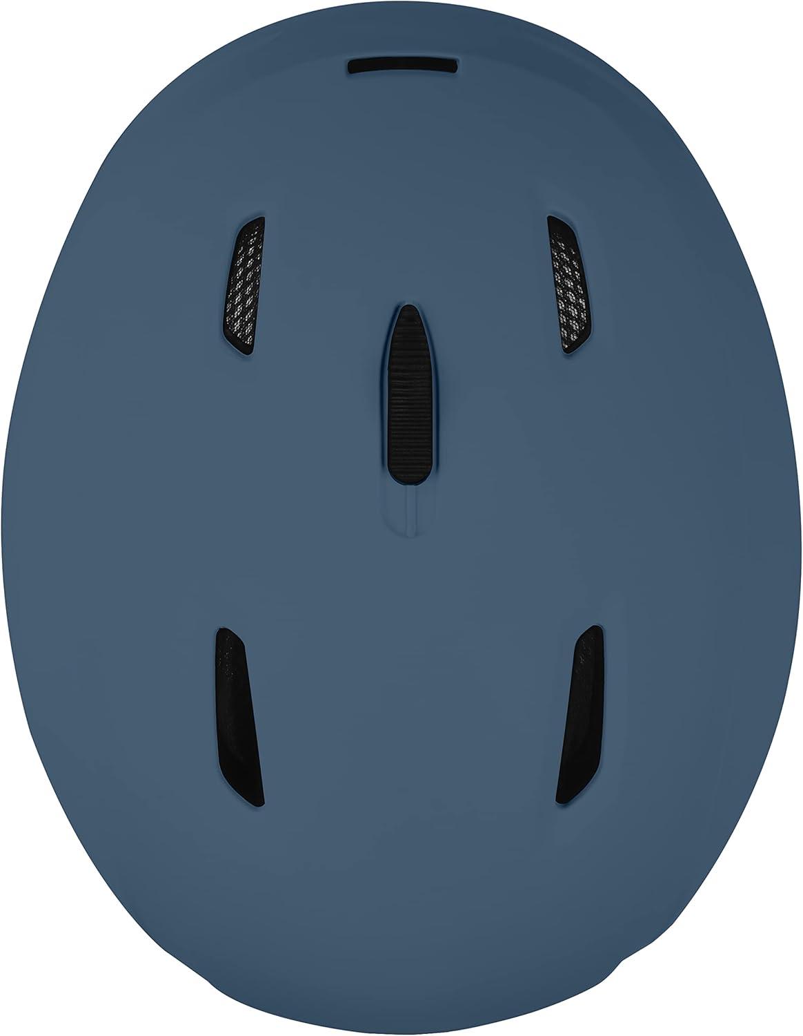 Retrospec Zephyr Ski Helmet – Snowboard Helmet for Adults & Youth with Adjustable Fit, 9 Breathable Vents, Removable Washable Earmuffs – Snow Sports Helmet for Men & Women(Matte Superior Blue)