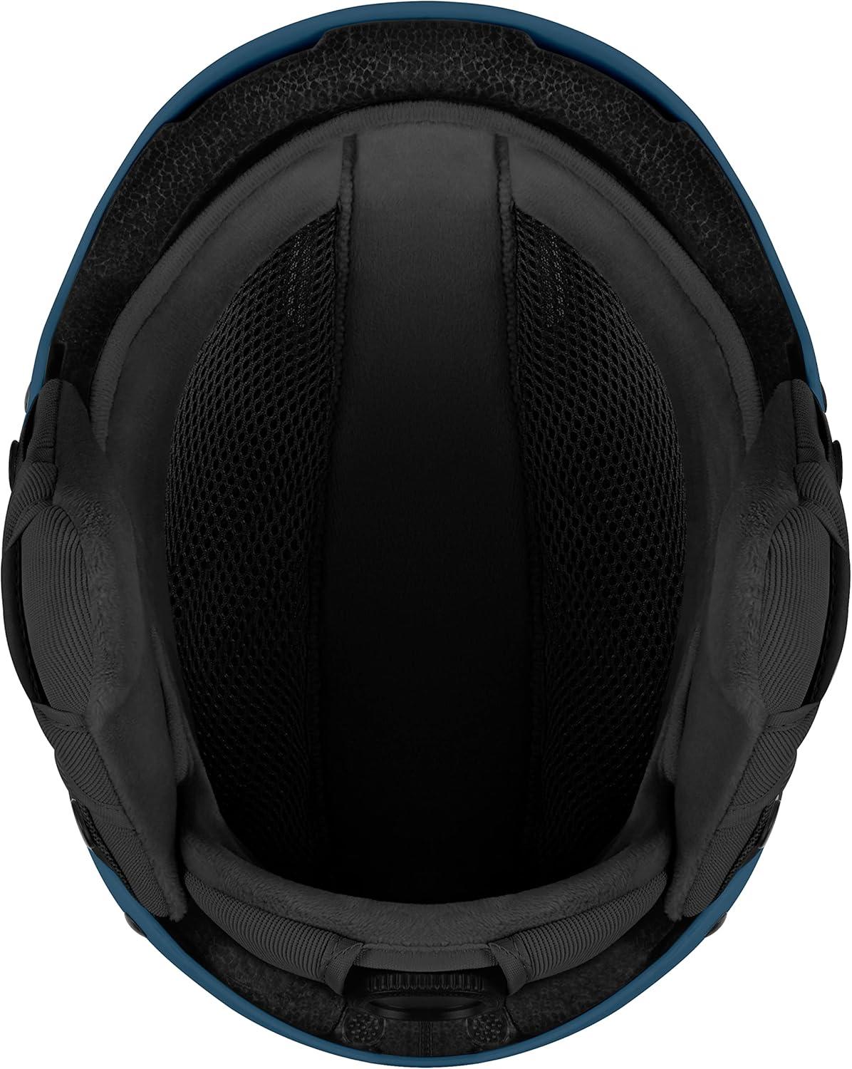Retrospec Zephyr Ski Helmet – Snowboard Helmet for Adults & Youth with Adjustable Fit, 9 Breathable Vents, Removable Washable Earmuffs – Snow Sports Helmet for Men & Women(Matte Superior Blue)