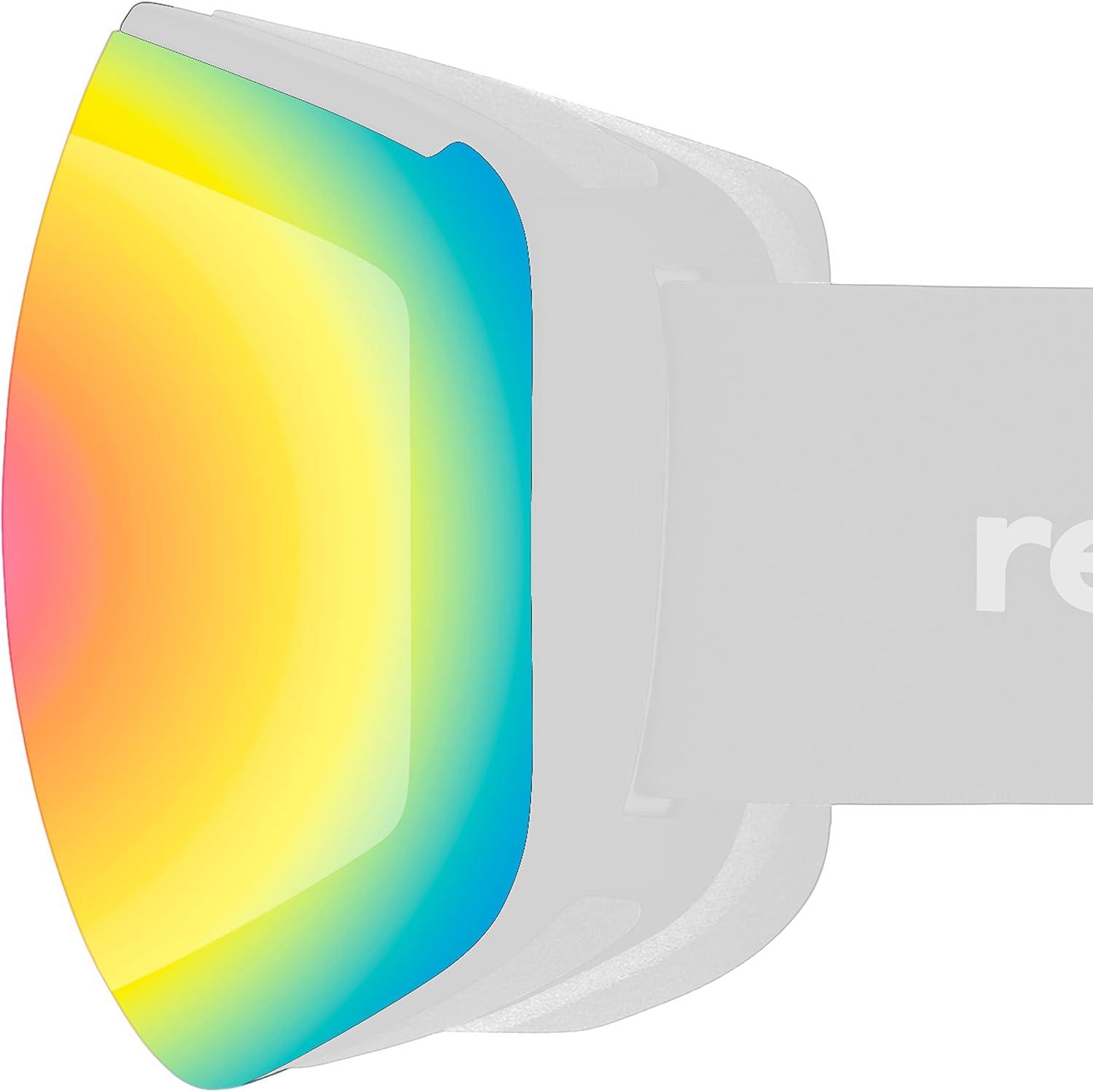 Retrospec Dipper Plus Kids’ Ski & Snowboard Snow Goggles & Lens for Children, Interchangeable Lens – Skiing and Snowboarding(Kaleido Lens Only)