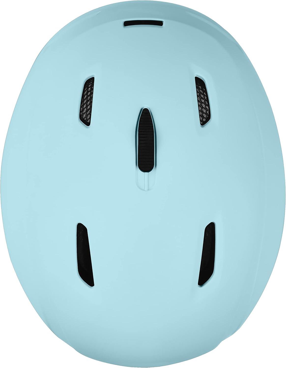 Retrospec Zephyr Ski Helmet – Snowboard Helmet for Adults & Youth with Adjustable Fit, 9 Breathable Vents, Removable Washable Earmuffs – Snow Sports Helmet for Men & Women(Matte Blue Ridge)