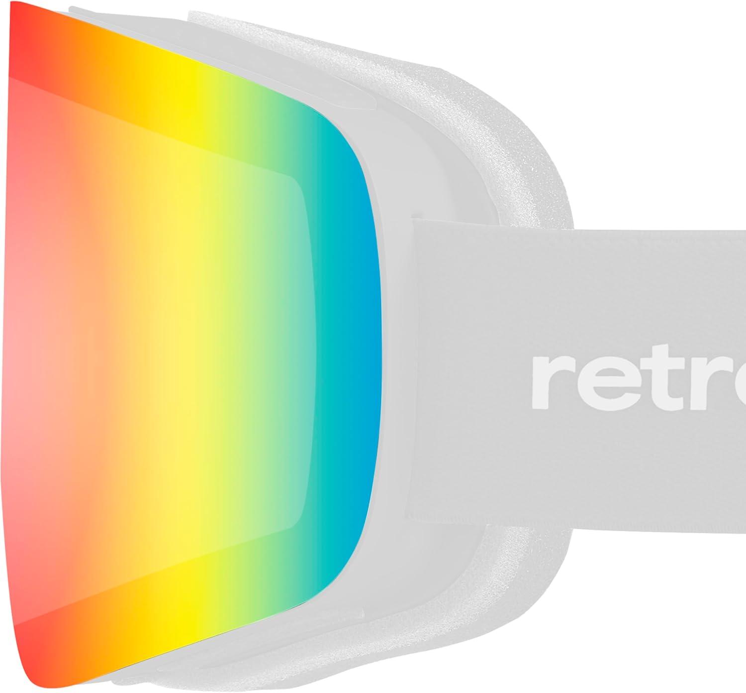 Retrospec Flume Ski Goggles for Men and Women UV Protection(Kaleido)