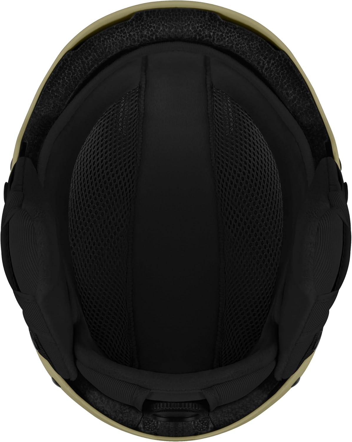 Retrospec Zephyr Ski Helmet – Snowboard Helmet for Adults & Youth with Adjustable Fit, 9 Breathable Vents, Removable Washable Earmuffs – Snow Sports Helmet for Men & Women(Matte Bonsai Green)
