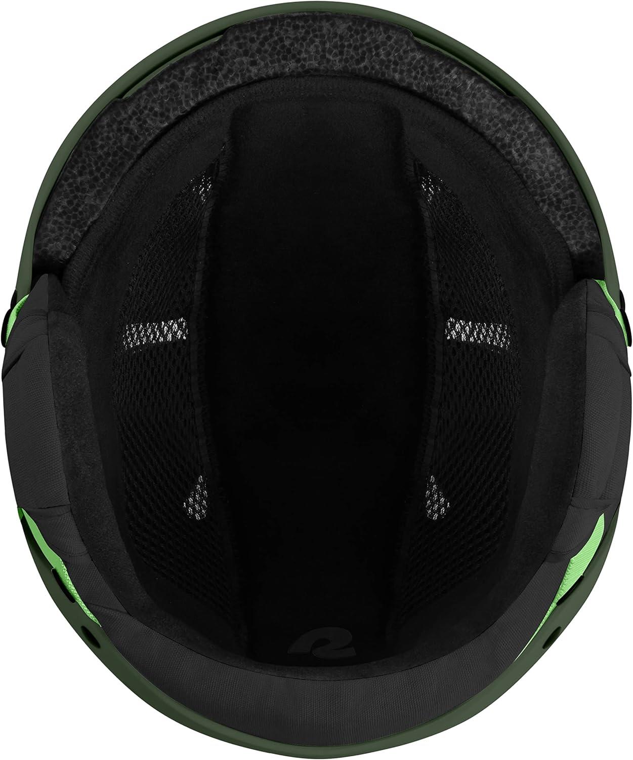 Comstock Kids Ski & Snowboard Helmet with ABS Shell, EPS Impact Protection & 10 Cooling Vents – Adjustable Winter Sports Gear, Goggle Clip(Matte Forest)