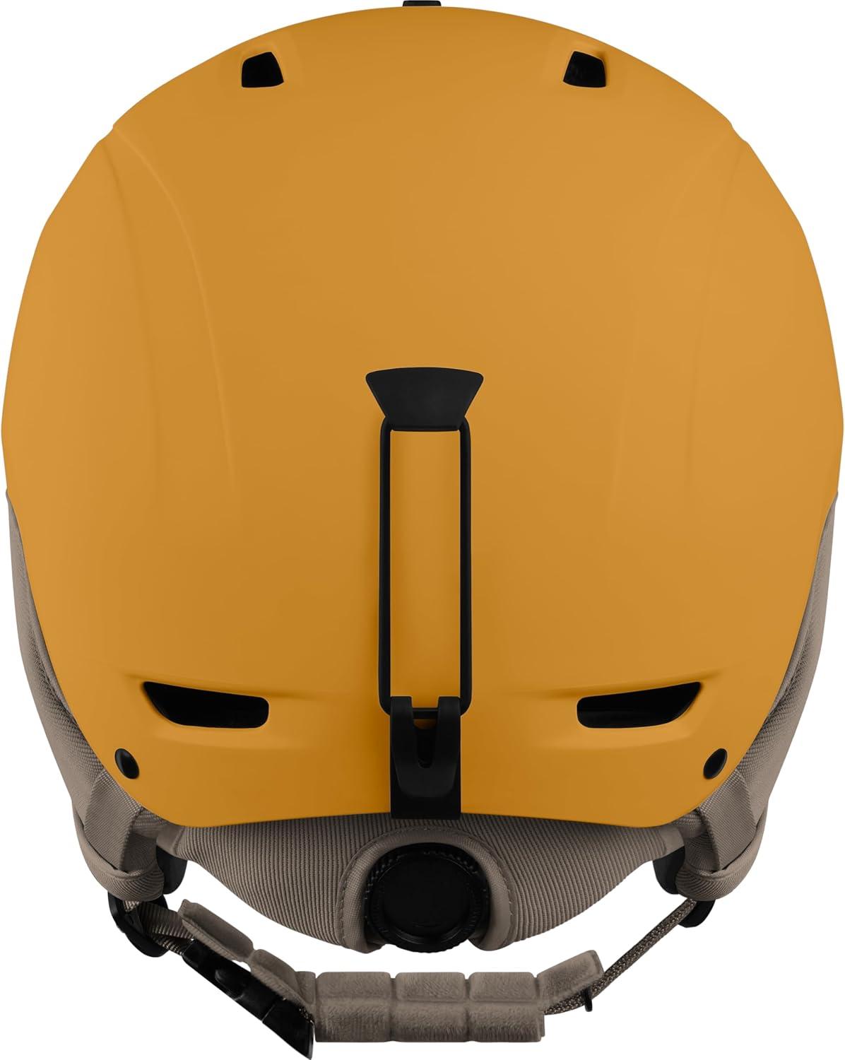 Retrospec Zephyr Ski Helmet – Snowboard Helmet for Adults & Youth with Adjustable Fit, 9 Breathable Vents, Removable Washable Earmuffs – Snow Sports Helmet for Men & Women(Matte Acorn)