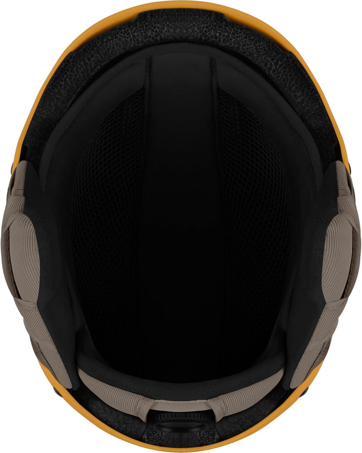 Retrospec Zephyr Ski Helmet – Snowboard Helmet for Adults & Youth with Adjustable Fit, 9 Breathable Vents, Removable Washable Earmuffs – Snow Sports Helmet for Men & Women(Matte Acorn)