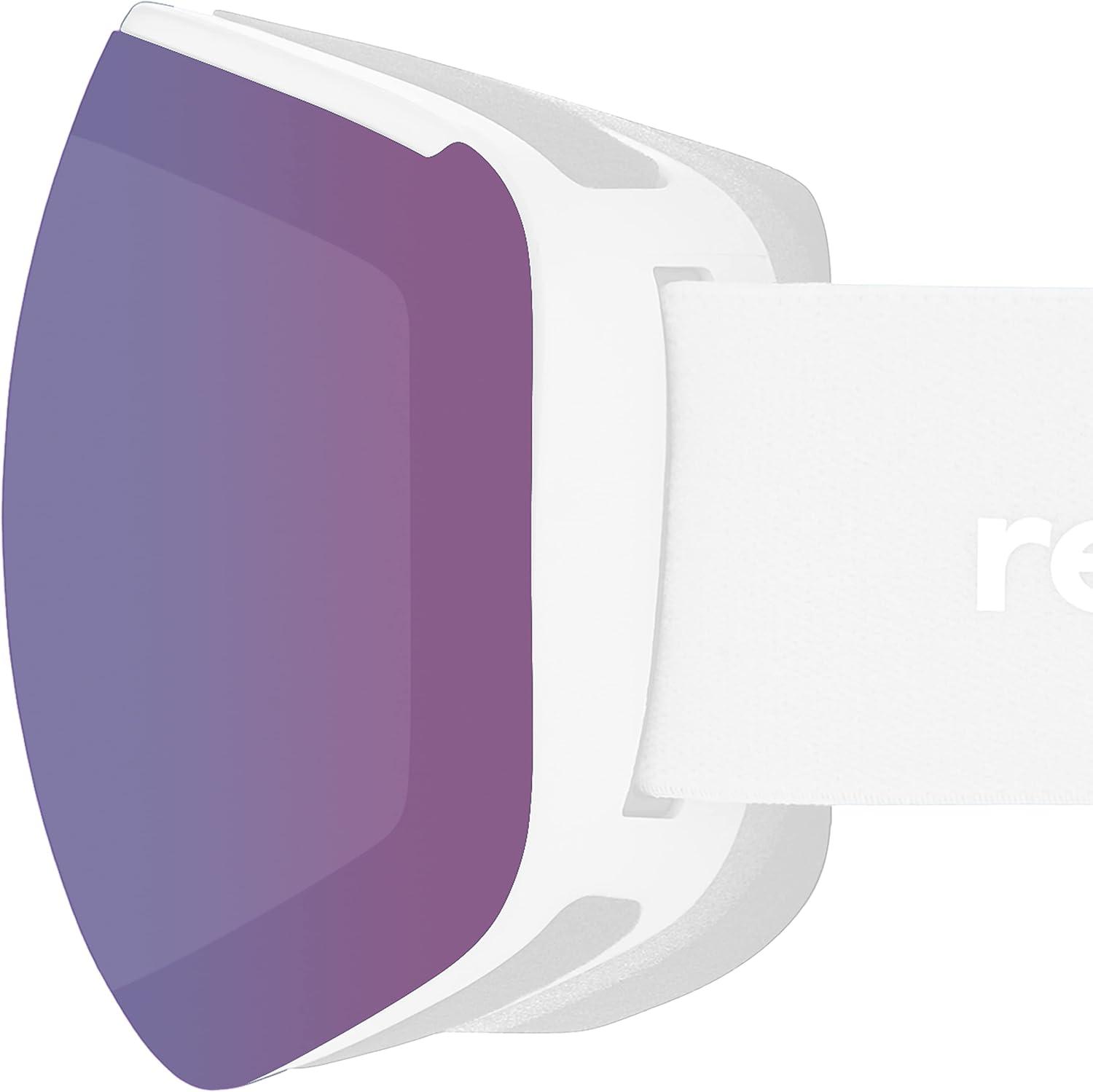 Retrospec Dipper Plus Kids’ Ski & Snowboard Snow Goggles & Lens for Children, Interchangeable Lens – Skiing and Snowboarding(Bismuth Lens Only)