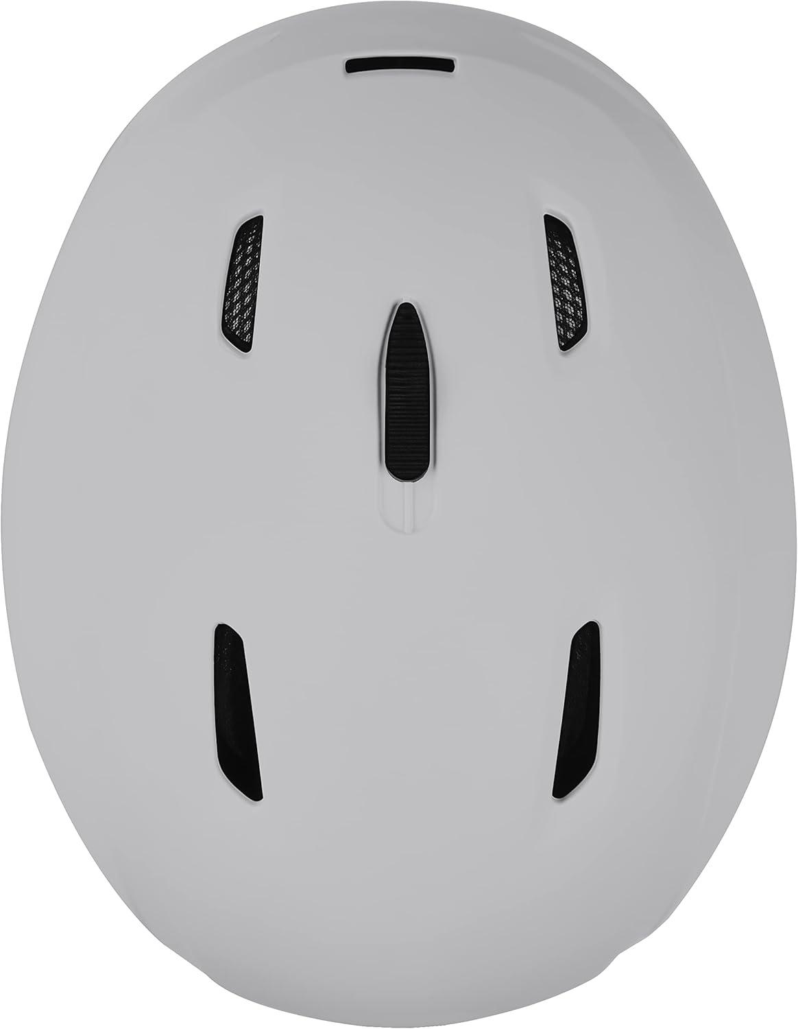 Retrospec Zephyr Ski Helmet – Snowboard Helmet for Adults & Youth with Adjustable Fit, 9 Breathable Vents, Removable Washable Earmuffs – Snow Sports Helmet for Men & Women(Matte Slate)