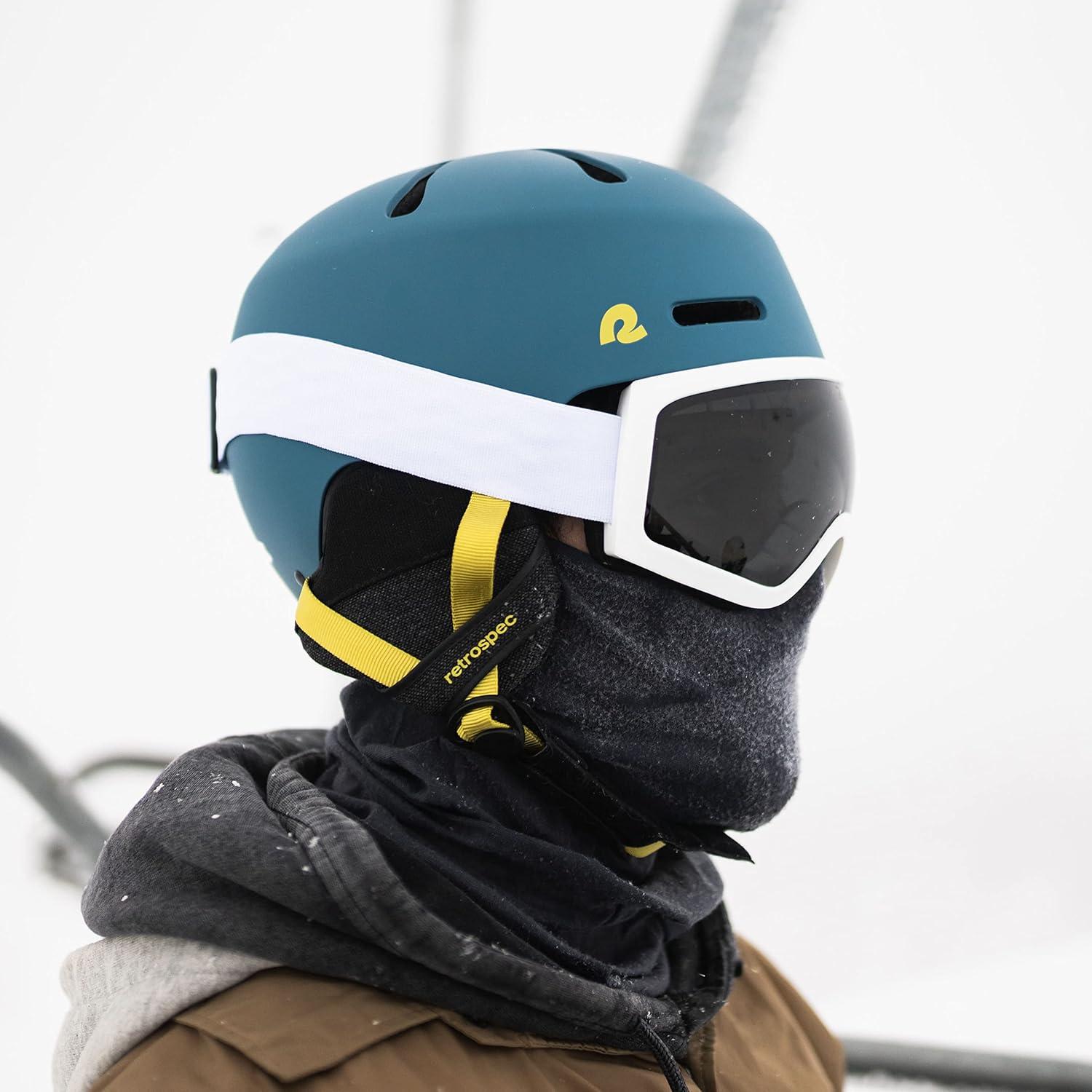 Retrospec Comstock Ski Helmet – Snowboard Helmet for Adults & Youth – Adjustable Fit Snow Helmet with Protective Shell and Breathable Vents for Men, Women, Boys & Girls(Matte Superior Blue)