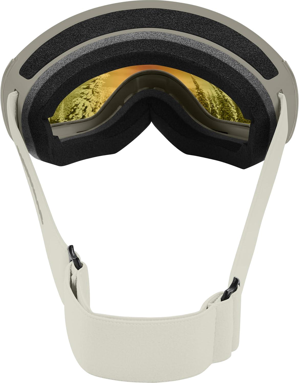 Retrospec Dipper Plus Kids’ Ski & Snowboard Snow Goggles & Lens for Children, Interchangeable Lens – Skiing and Snowboarding(Matte Wonderland/Heliodor)