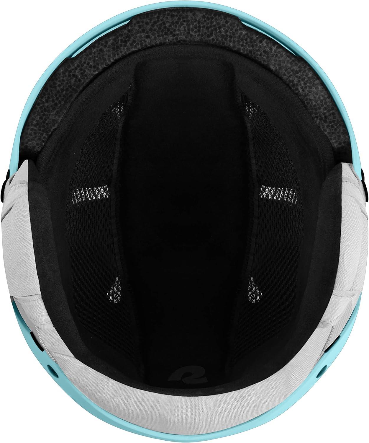 Comstock Kids Ski & Snowboard Helmet with ABS Shell, EPS Impact Protection & 10 Cooling Vents – Adjustable Winter Sports Gear, Goggle Clip(Matte Blue Ridge)