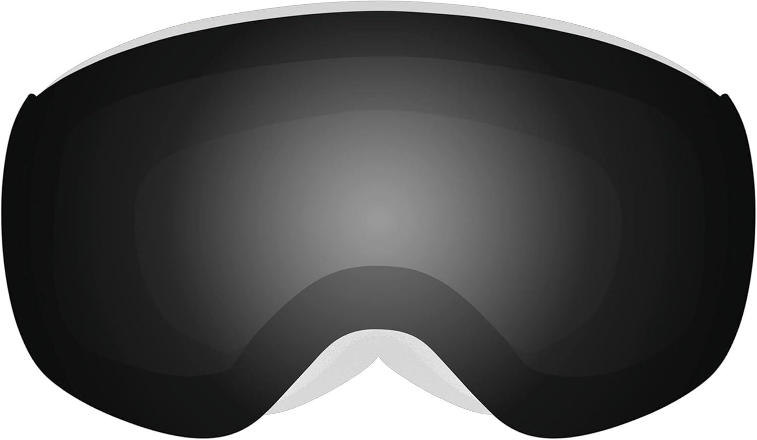 Retrospec Dipper Plus Kids’ Ski & Snowboard Snow Goggles & Lens for Children, Interchangeable Lens – Skiing and Snowboarding(Mirror Polarized Lens Only)