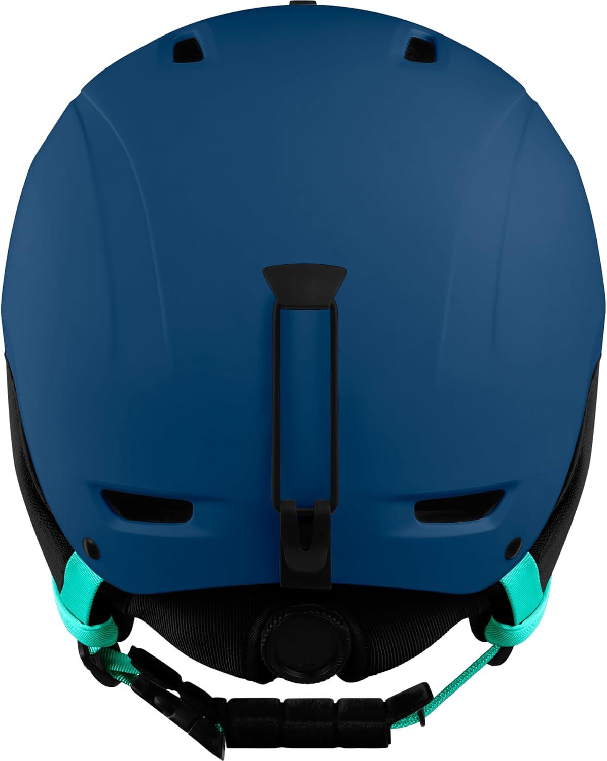 Retrospec Zephyr Ski Helmet – Snowboard Helmet for Adults & Youth with Adjustable Fit, 9 Breathable Vents, Removable Washable Earmuffs – Snow Sports Helmet for Men & Women(Matte Navy)