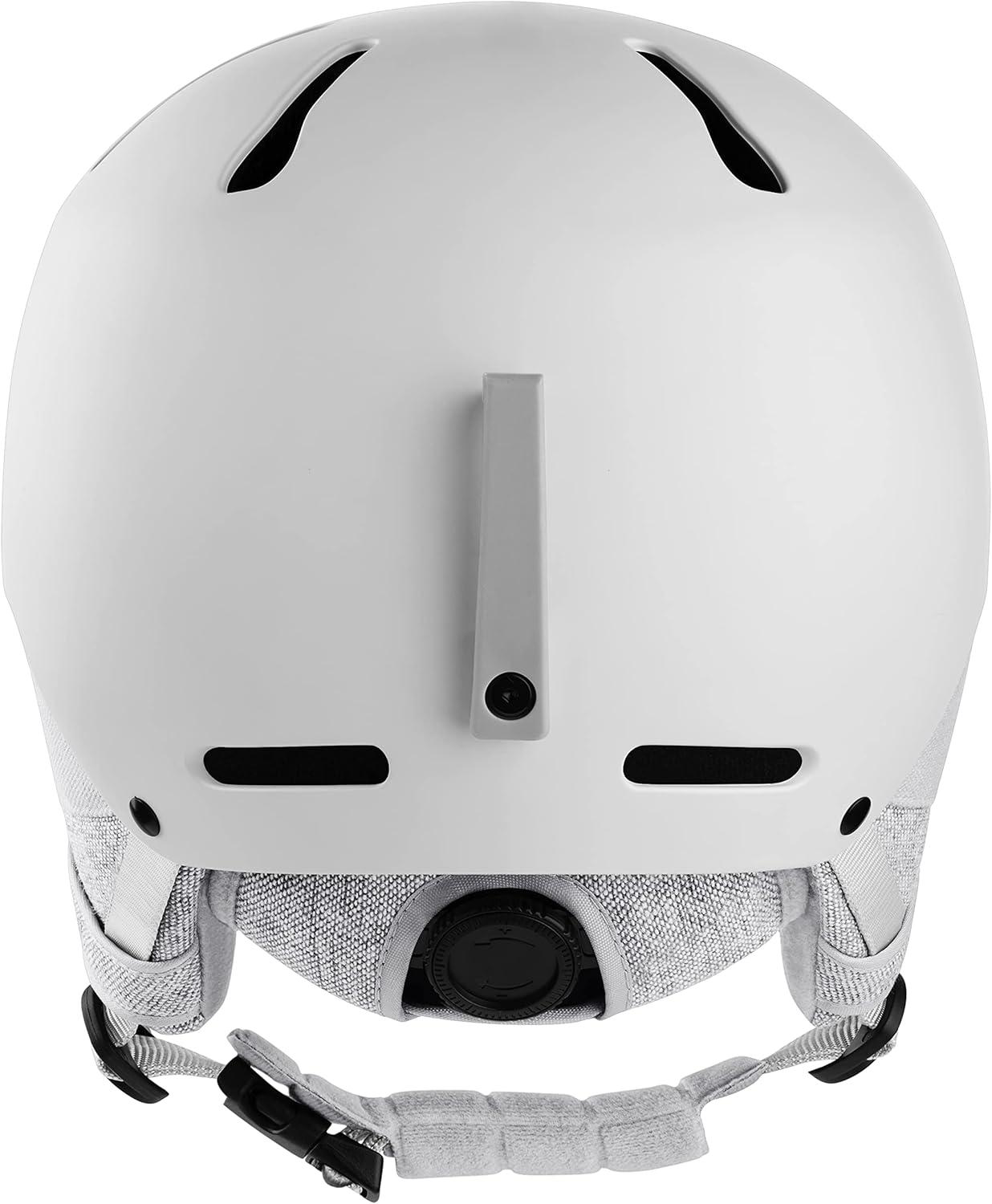 Retrospec Comstock Ski Helmet – Snowboard Helmet for Adults & Youth – Adjustable Fit Snow Helmet with Protective Shell and Breathable Vents for Men, Women, Boys & Girls(Matte White)