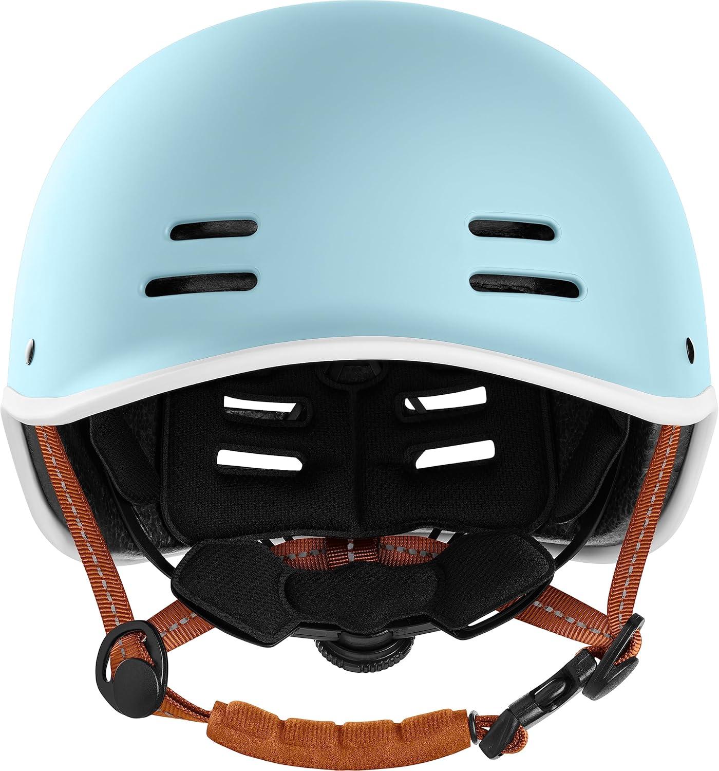 Retrospec Remi Adult Bike Helmet for Men & Women – Bicycle Helmet for Commuting, Road Biking, Skating with Adjustable Dial(Matte Cool Mint With Adjustable Dial)