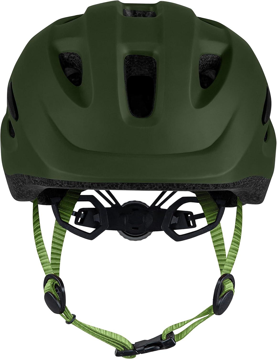 Retrospec Scout Toddler Bike Helmet – Kids Bike Helmet Multi-Sport Protection, Premium Safety & Ventilation, Adjustable Kids Helmets in 2 Sizes for Boys and Girls(Matte Forest)