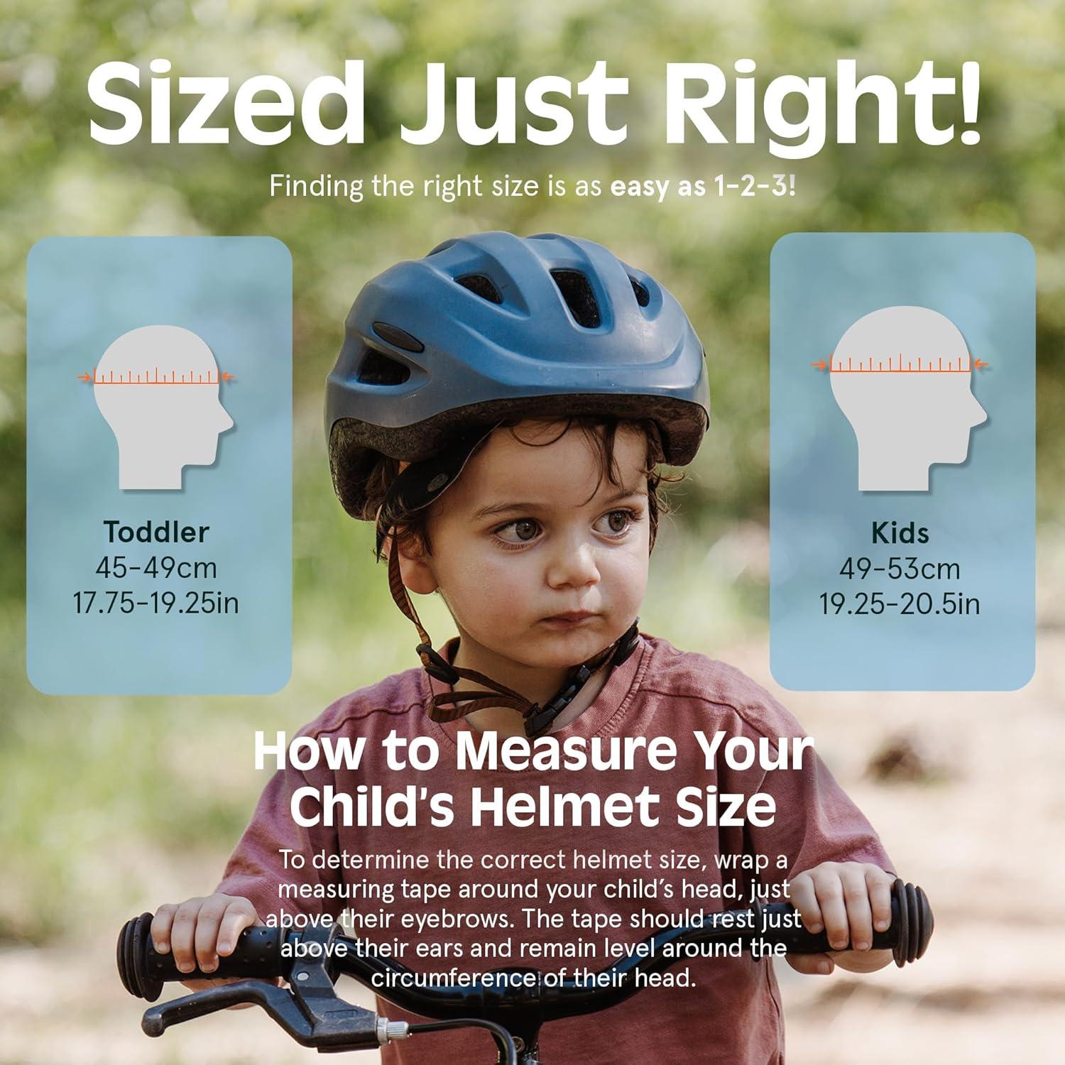 Retrospec Scout Toddler Bike Helmet – Kids Bike Helmet Multi-Sport Protection, Premium Safety & Ventilation, Adjustable Kids Helmets in 2 Sizes for Boys and Girls(Cool Mint)