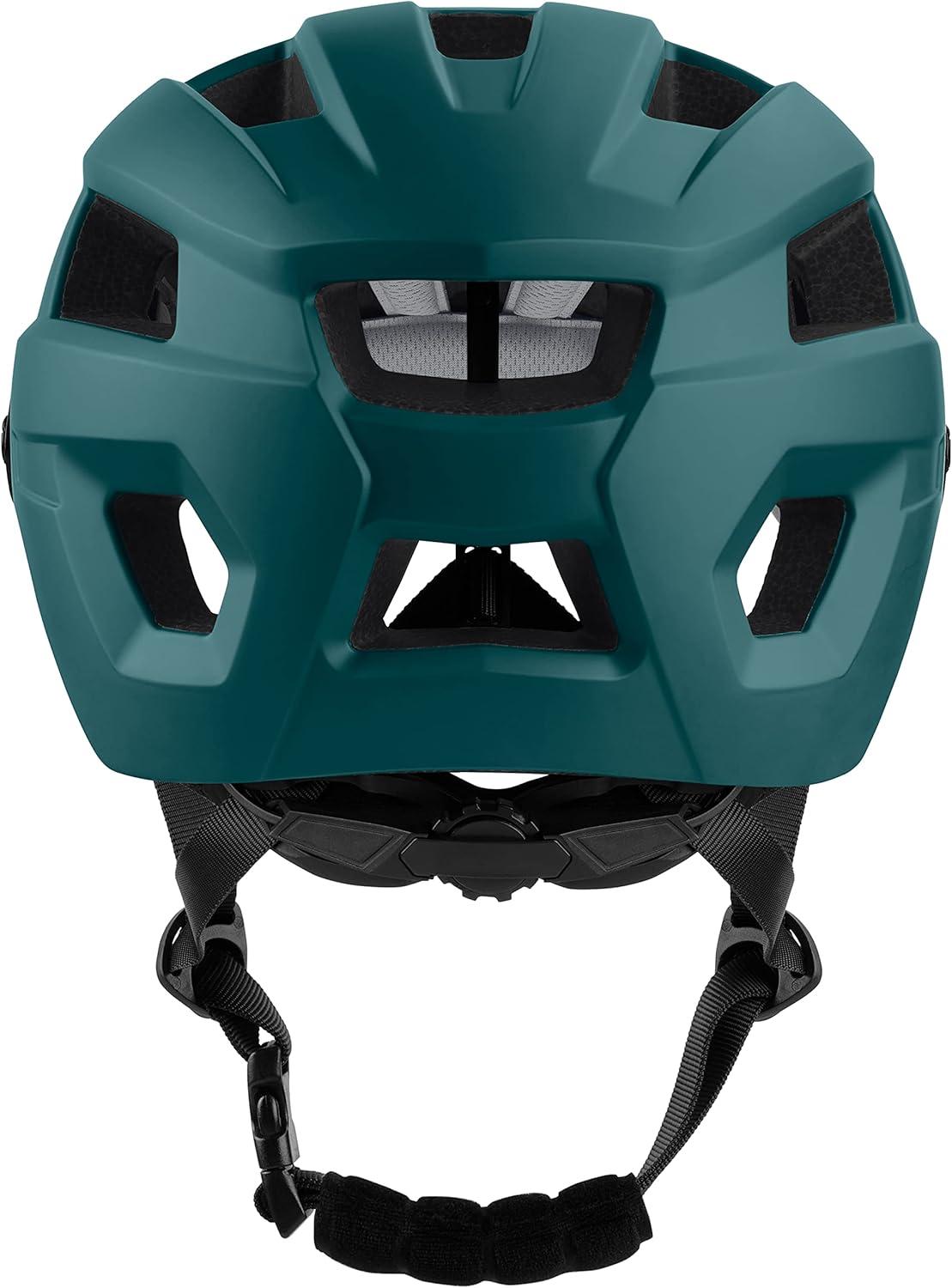 Retrospec Rowan Mountain Bike Helmet with Adjustable ErgoKnob Fit System – 14 Ventilation Ports, Removable Visor & EPS Foam Interior – Lightweight MTB Protection(Superior Blue)