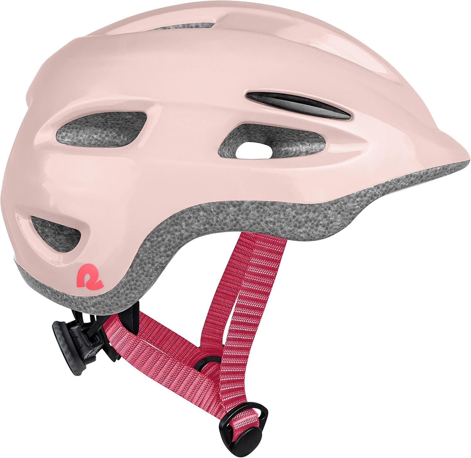 Retrospec Scout Toddler Bike Helmet – Kids Bike Helmet Multi-Sport Protection, Premium Safety & Ventilation, Adjustable Kids Helmets in 2 Sizes for Boys and Girls(Blush)