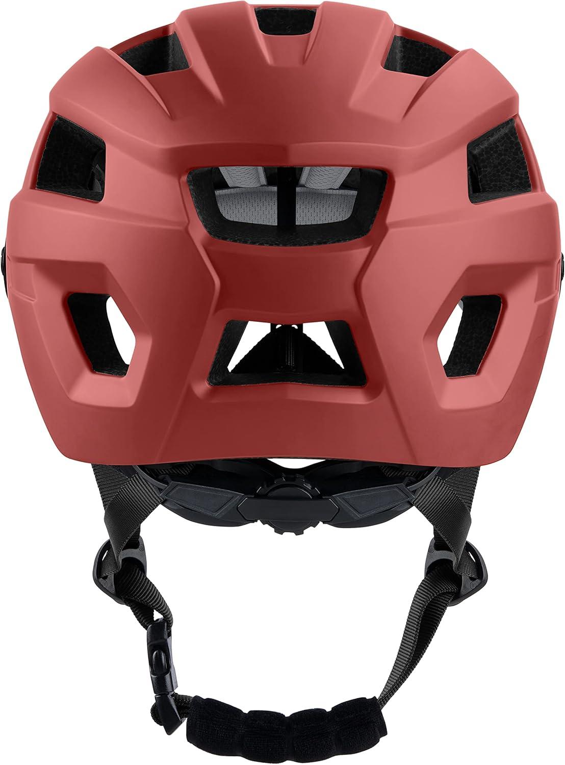 Retrospec Rowan Mountain Bike Helmet with Adjustable ErgoKnob Fit System – 14 Ventilation Ports, Removable Visor & EPS Foam Interior – Lightweight MTB Protection(Matte Adobe)