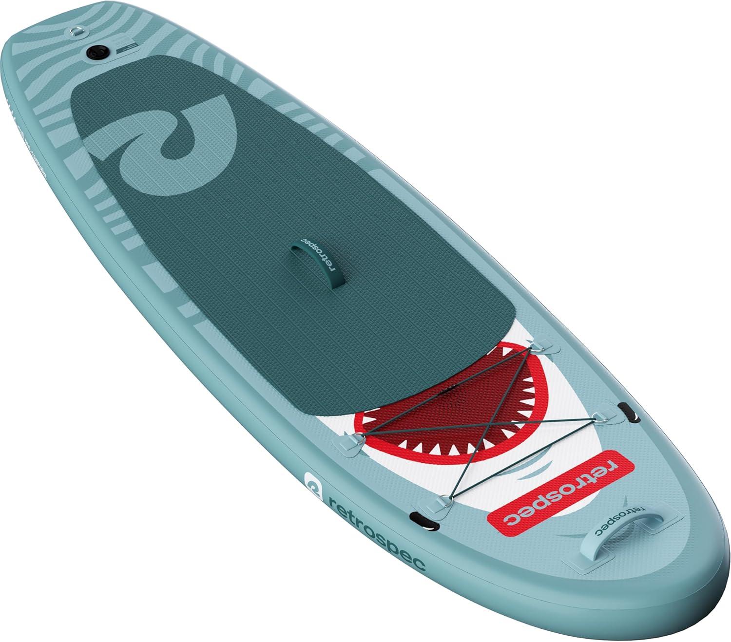 Retrospec Weekender-Nano 8ft. Inflatable Stand Up Paddleboard(Great White)