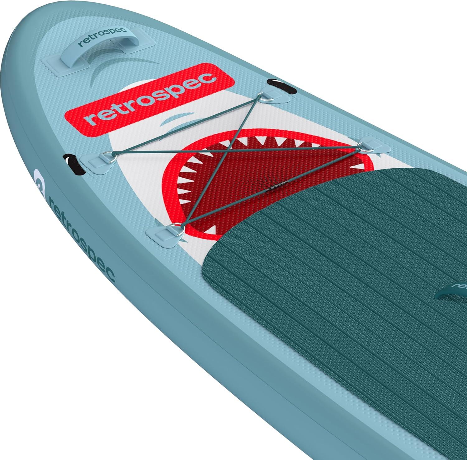Retrospec Weekender-Nano 8ft. Inflatable Stand Up Paddleboard(Great White)