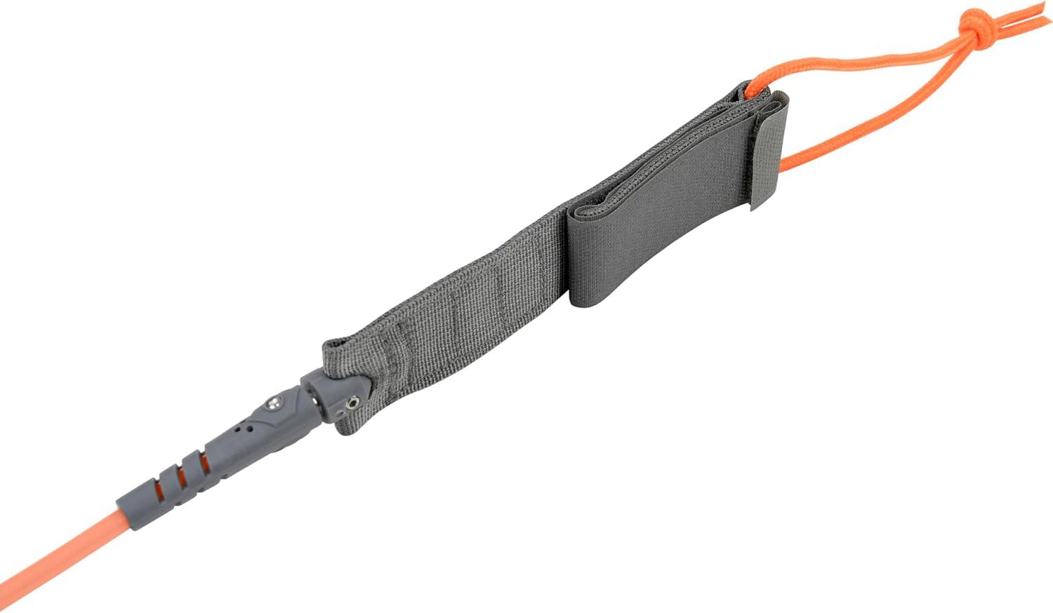 Retrospec Weekender 10′ Paddle Board Safety Leash, Coiled for Stand Up Paddleboards(Coral)