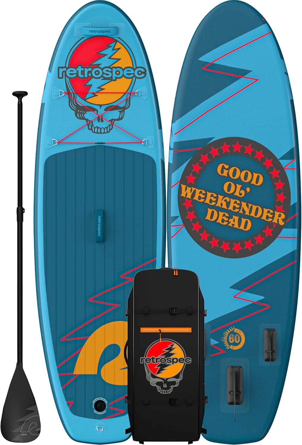 Retrospec Weekender-Nano 8ft. Inflatable Stand Up Paddleboard(Grateful Dead)