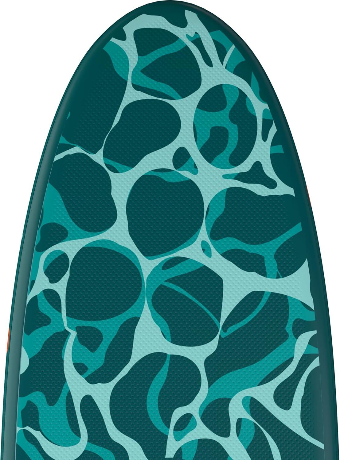 Retrospec Weekender-Nano 8ft. Inflatable Stand Up Paddleboard(Seafoam Ripple)