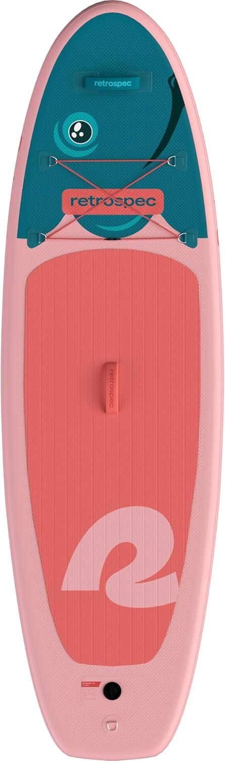 Retrospec Weekender-Nano 8ft. Inflatable Stand Up Paddleboard(Rainbow Trout)