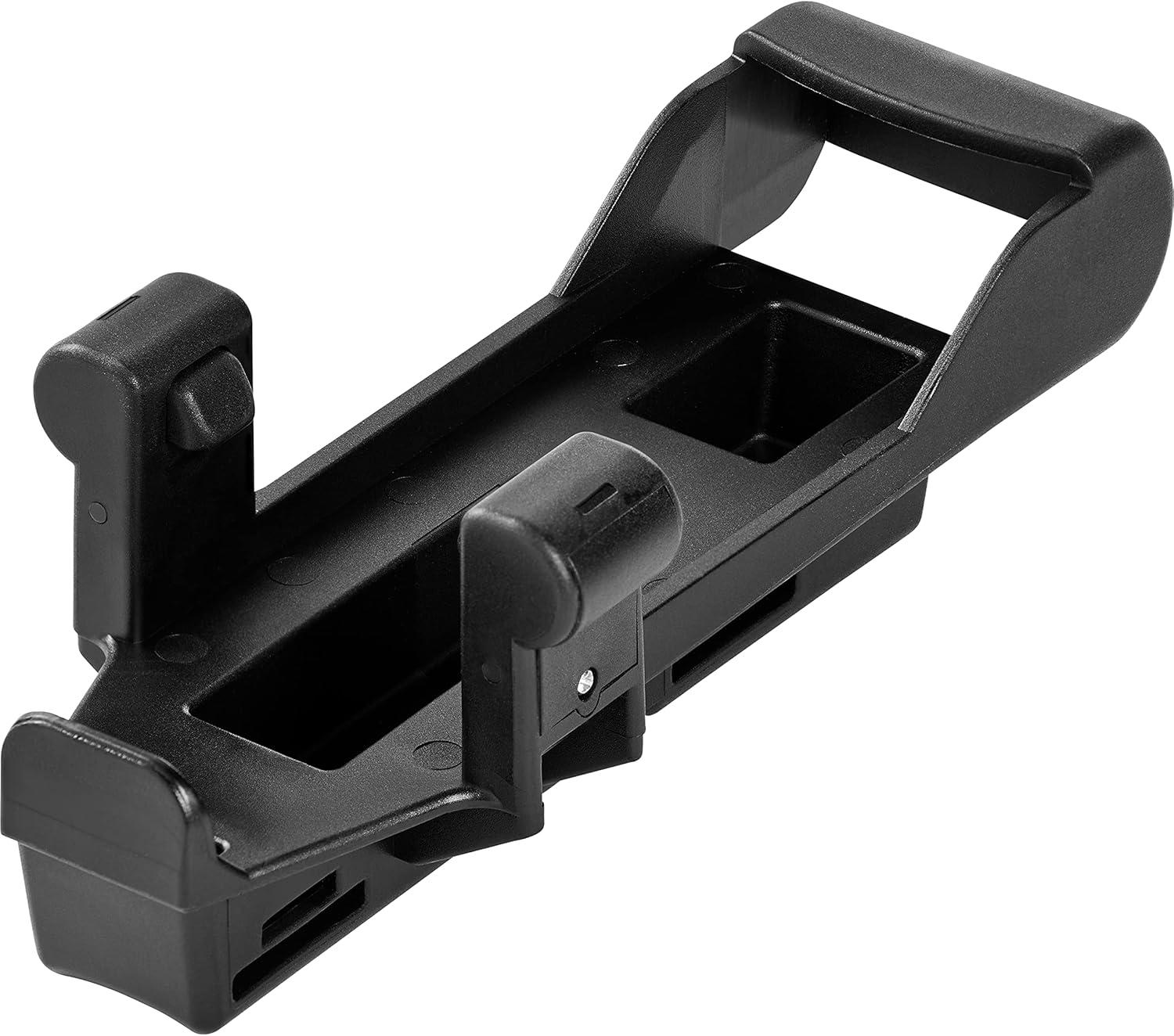 Retrospec Fortitude Folding Bike Lock – Heavy Duty Anti-Theft, 5mm Coated Steel Cut Resistant Bars, Disc Cylinder Pick Resistant Lock with 2 Rust Resistant Keys and Lock Carrier,Matte Black